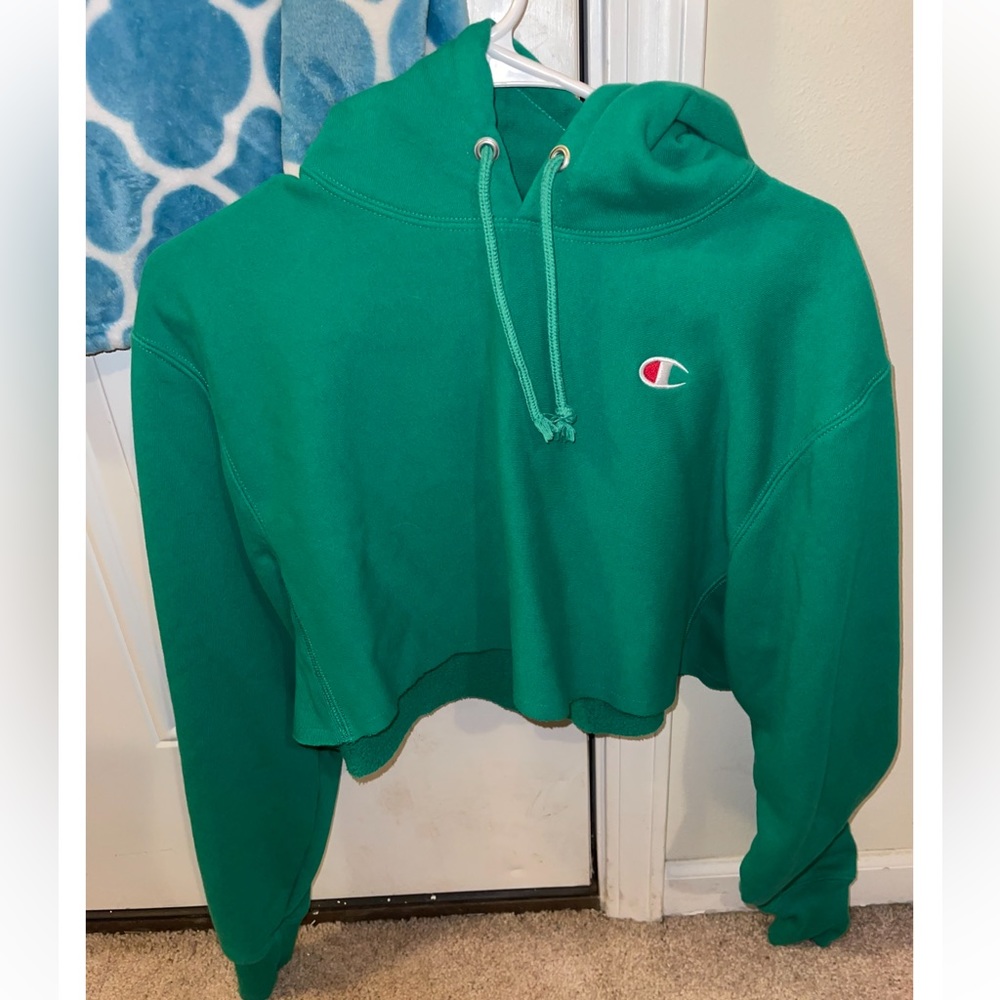 Champion cropped hoodie